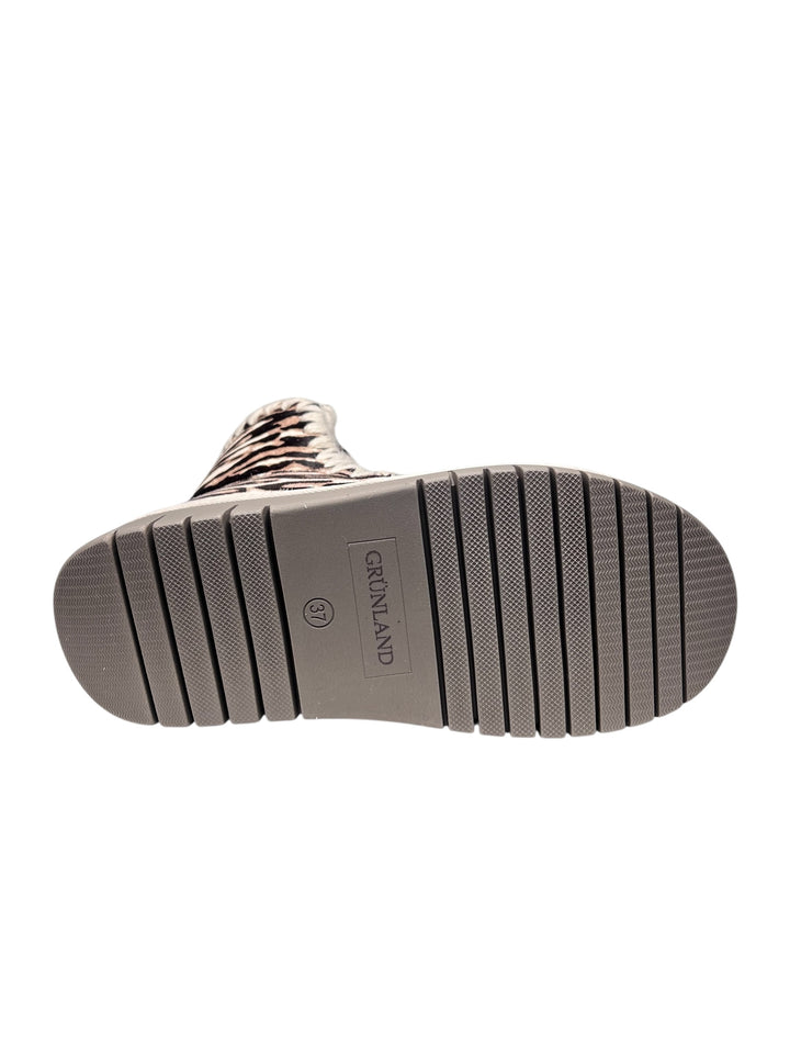 polacco donna zebrato bianco-nero-beige