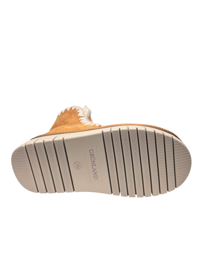 polacco donna camoscio cuoio