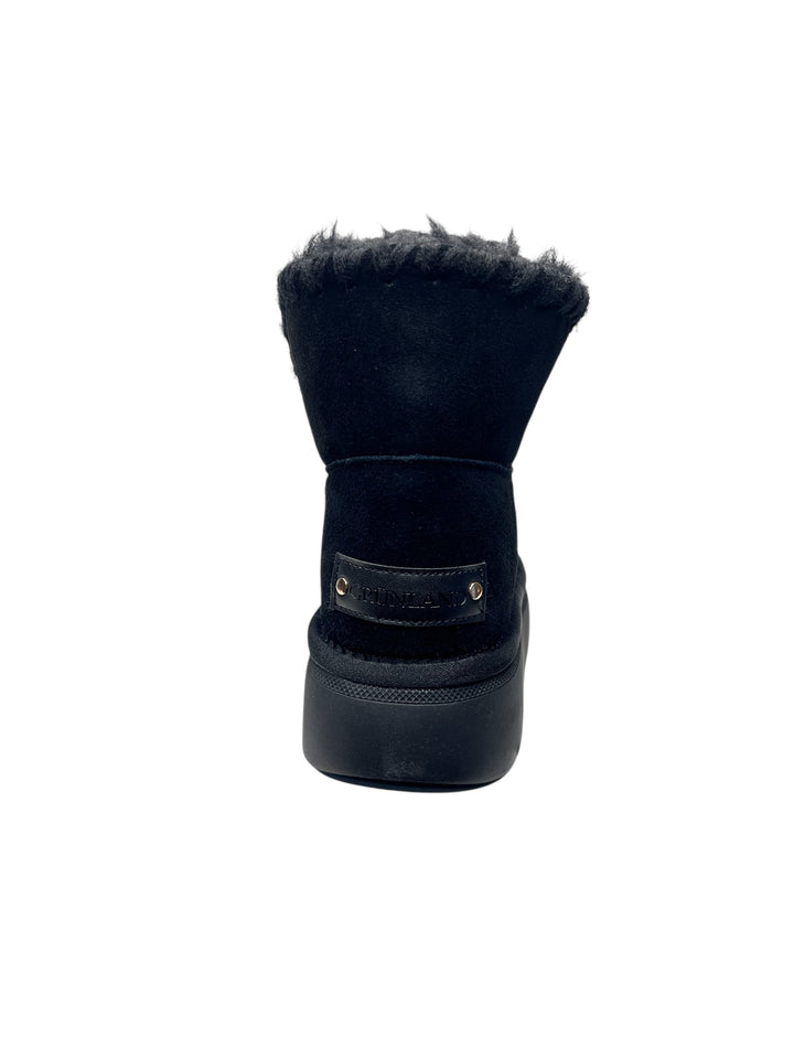 polacco donna camoscio nero