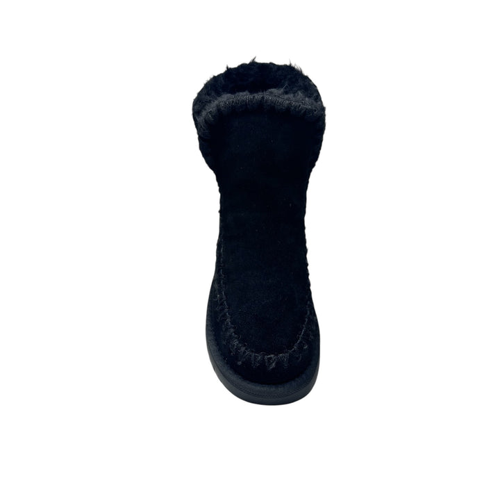 polacco donna camoscio nero