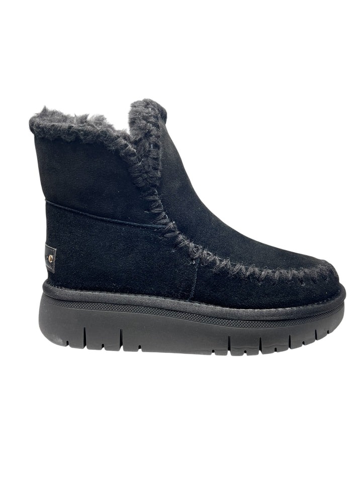polacco donna camoscio nero