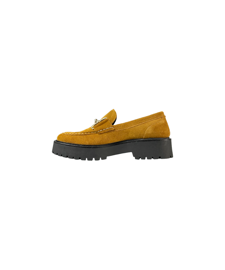 mocassino donna pelle cinziasoft art.pq7325177-006 SENAPE
