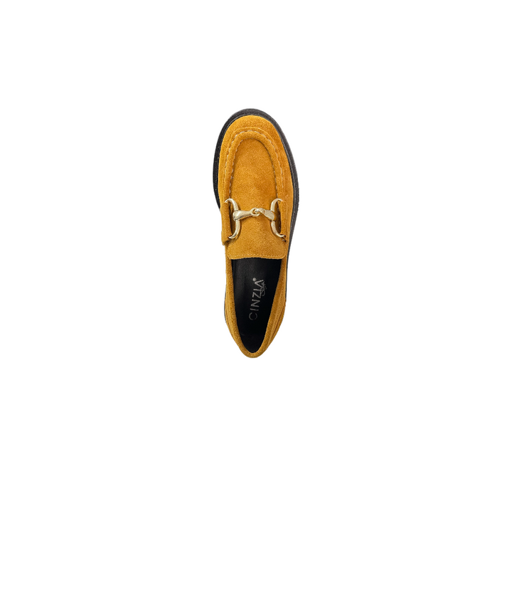 mocassino donna pelle cinziasoft art.pq7325177-006 SENAPE
