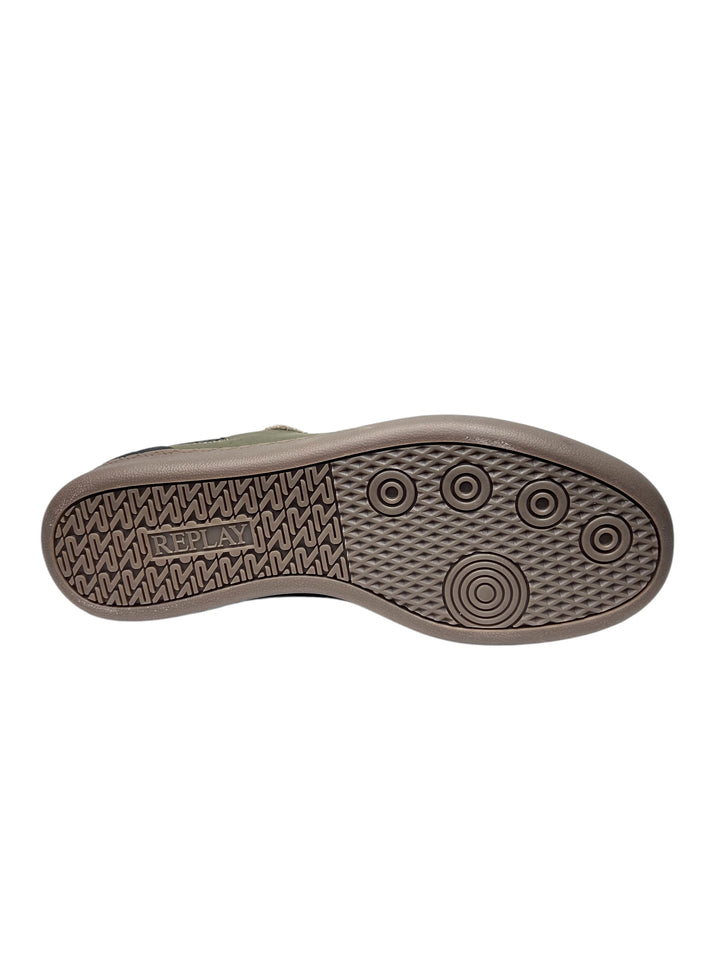 sneaker uomo verde militare