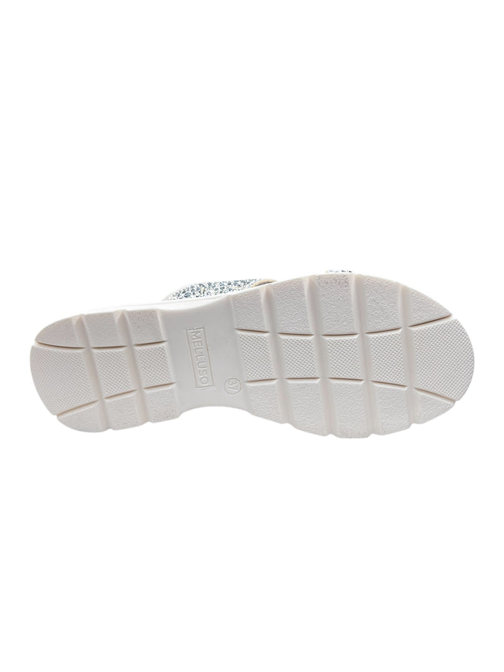 ciabatta donna in pelle offwhite