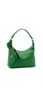 borse hobo bag mini donna roccobarocco art. rbrb8603 zoe16 verde