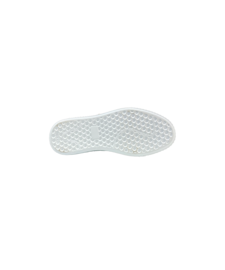 sneakers slip-on donna pelle tosca blu art. s047 bianco-cipria