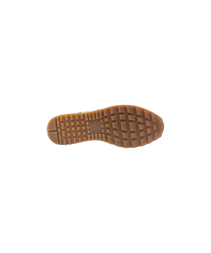 sneakers donna pelle tosca blu art. s201 beige