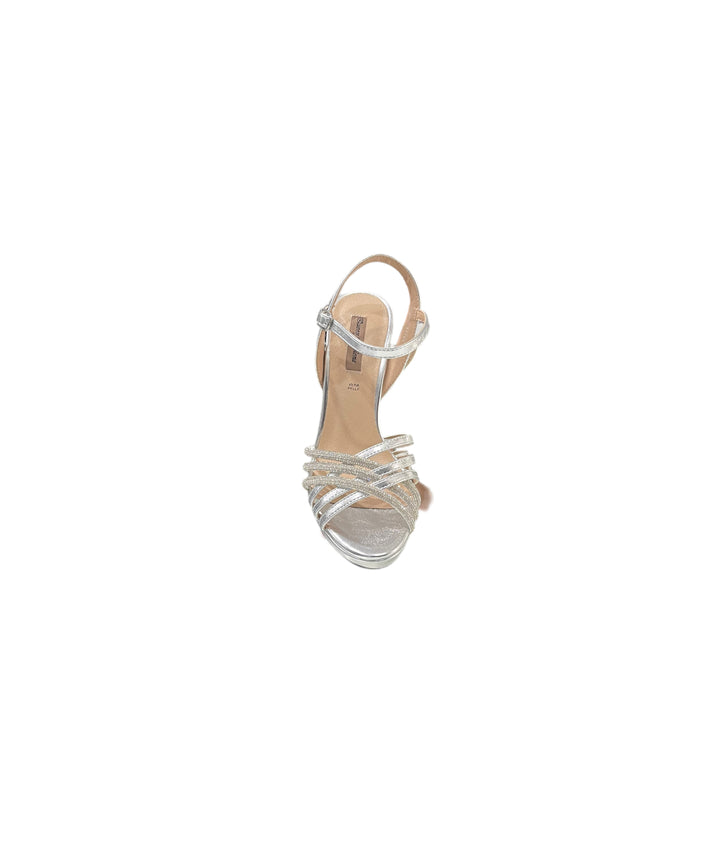 sandali donna strass queen helena art.s2808 silver