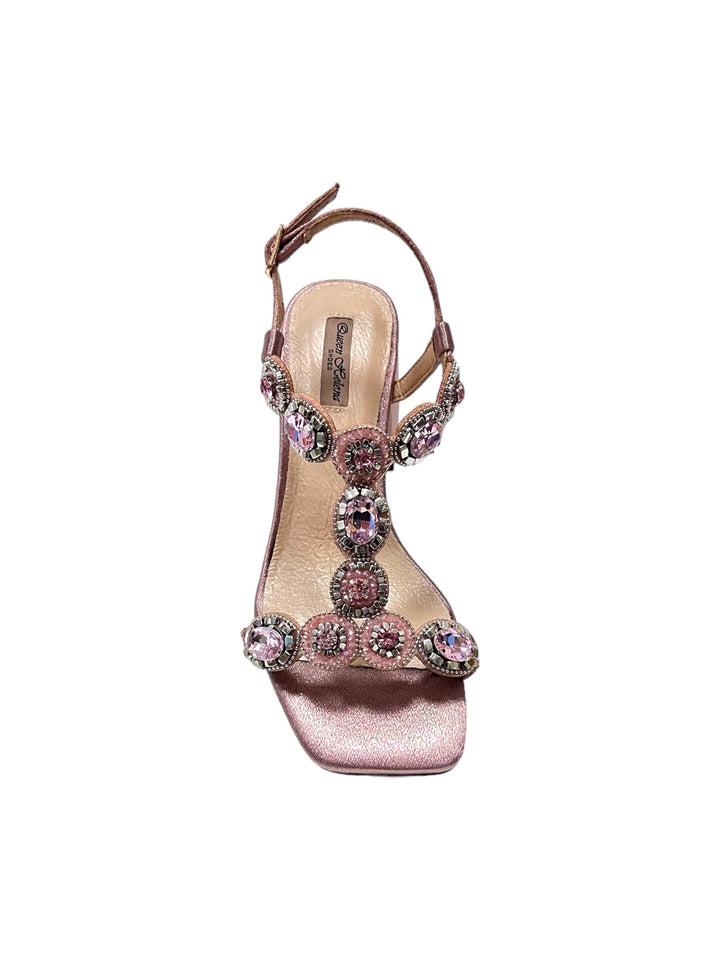 sandali gioiello donna queen helena art.s2871 pink