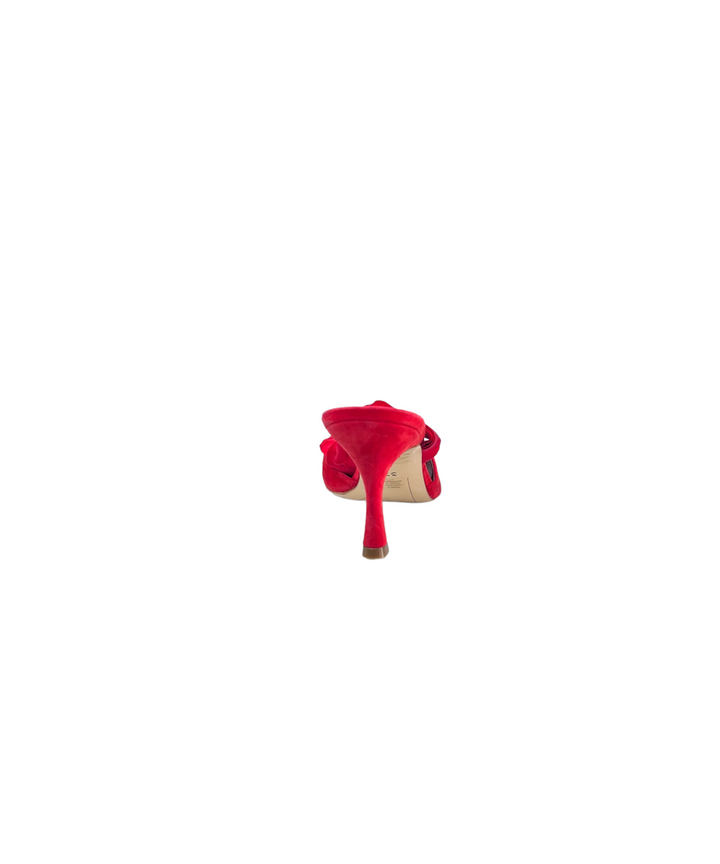 slingback donna camoscio toscablu art.s389 rosso