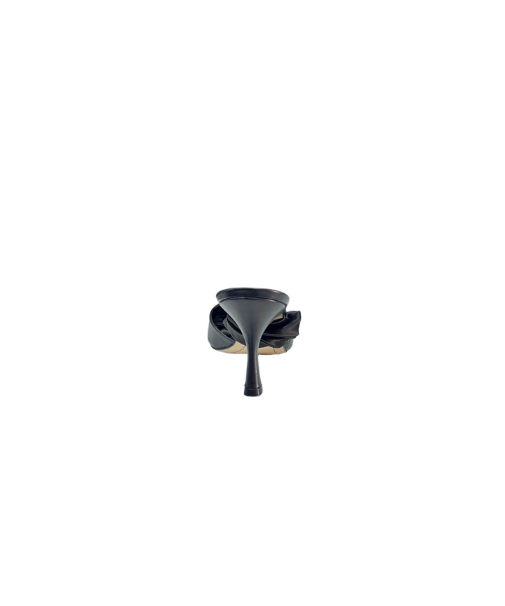 slingback donna pelle toscablu art.s390 nero