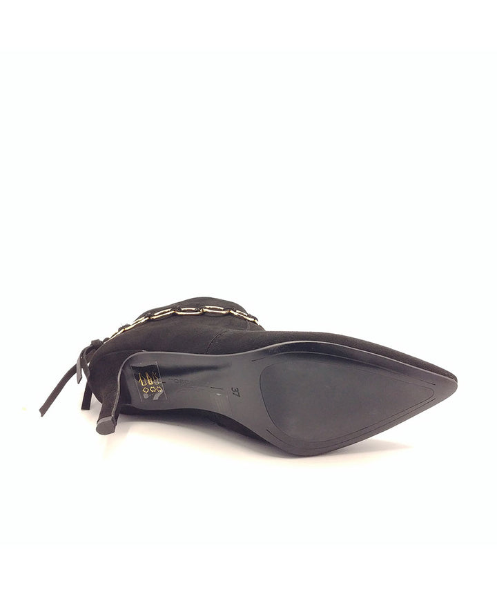 tronchetti donna camoscio toscablu s449 nero