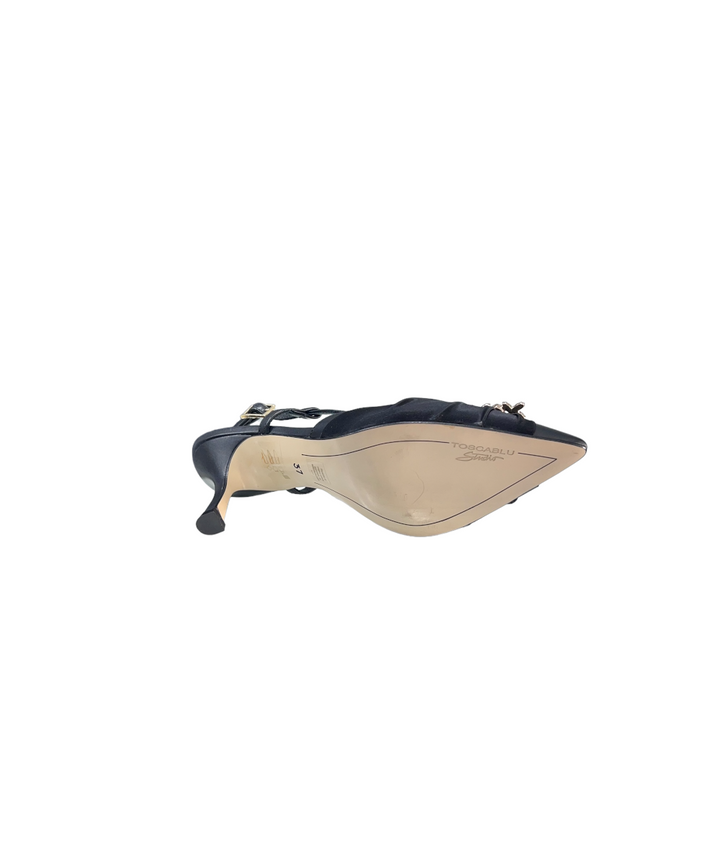 slingback donna raso toscablu art. s805 nero