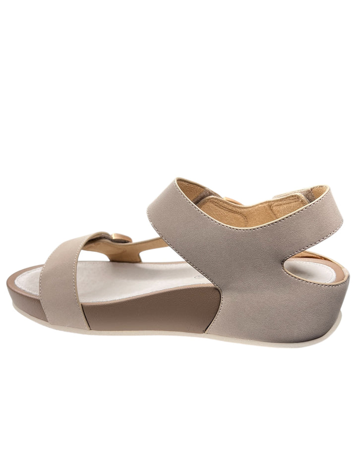 sandalo donna beige