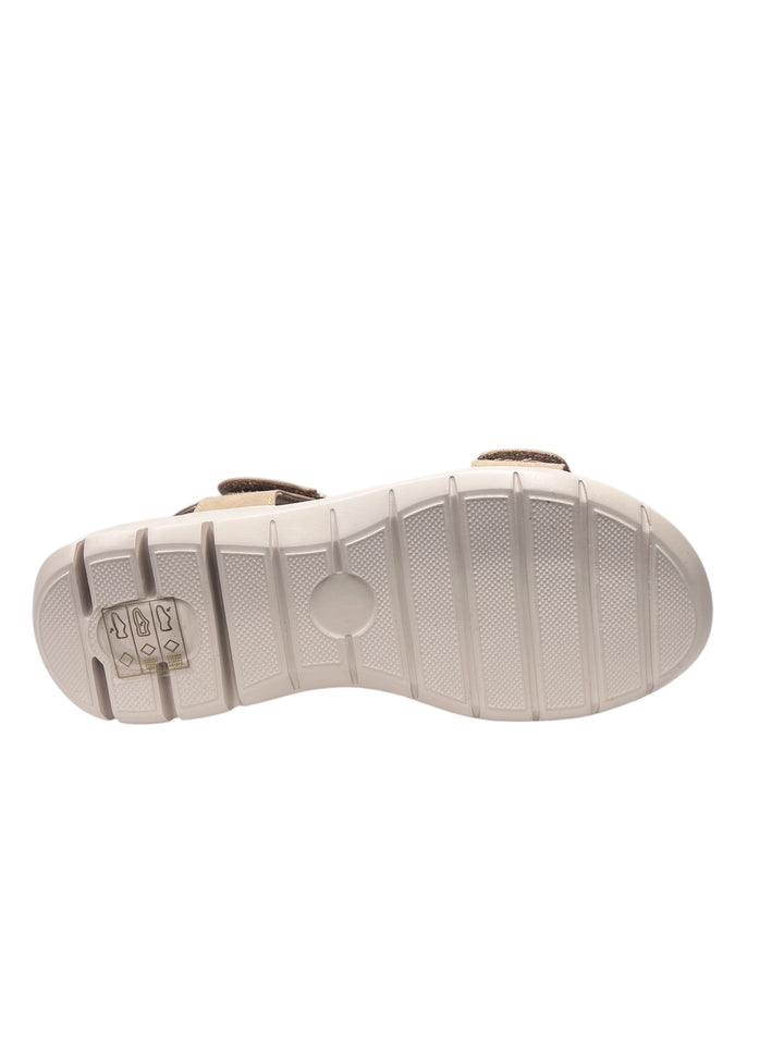 grunland sandalo donna beige