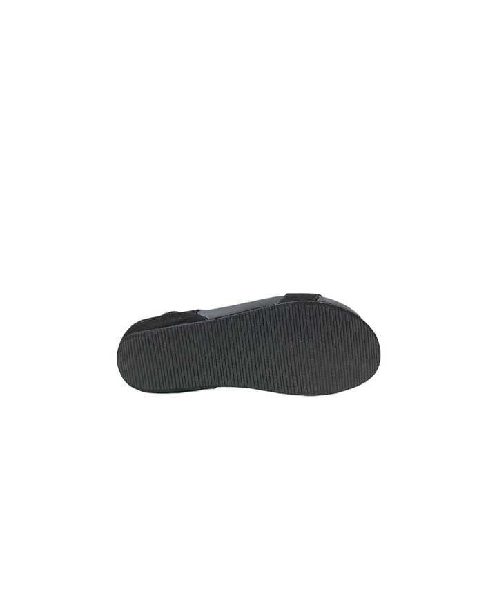 sandali donna pelle grunland art. sa2592-c9 nero