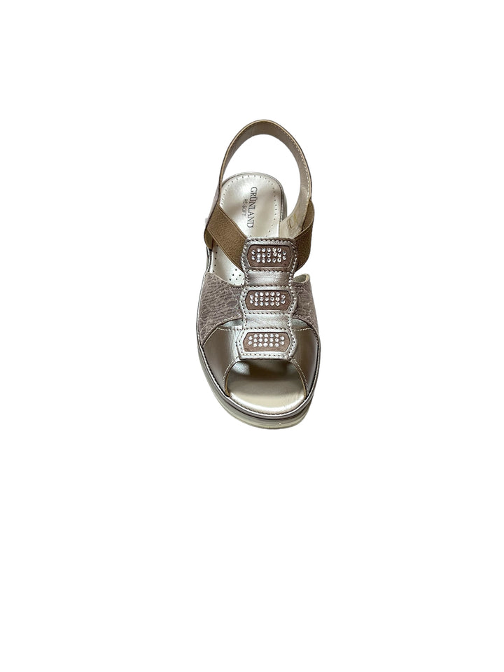 sandali donna grunland eloi art.sa2846 taupe