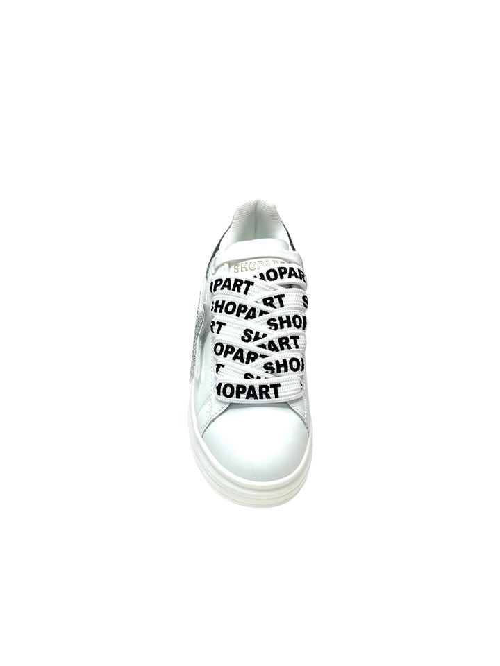 sneakers donna shop art art.sasf240917 offwhite-nero-silver-gold
