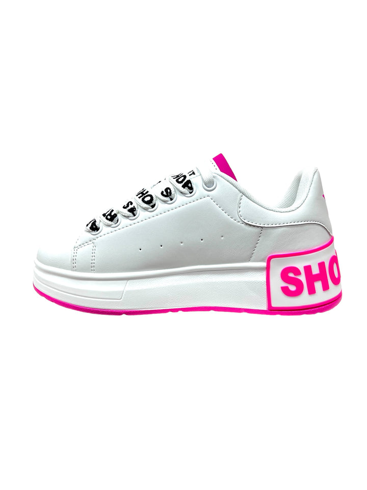 sneakers donna shop art art.sass240716 off white-fucsia
