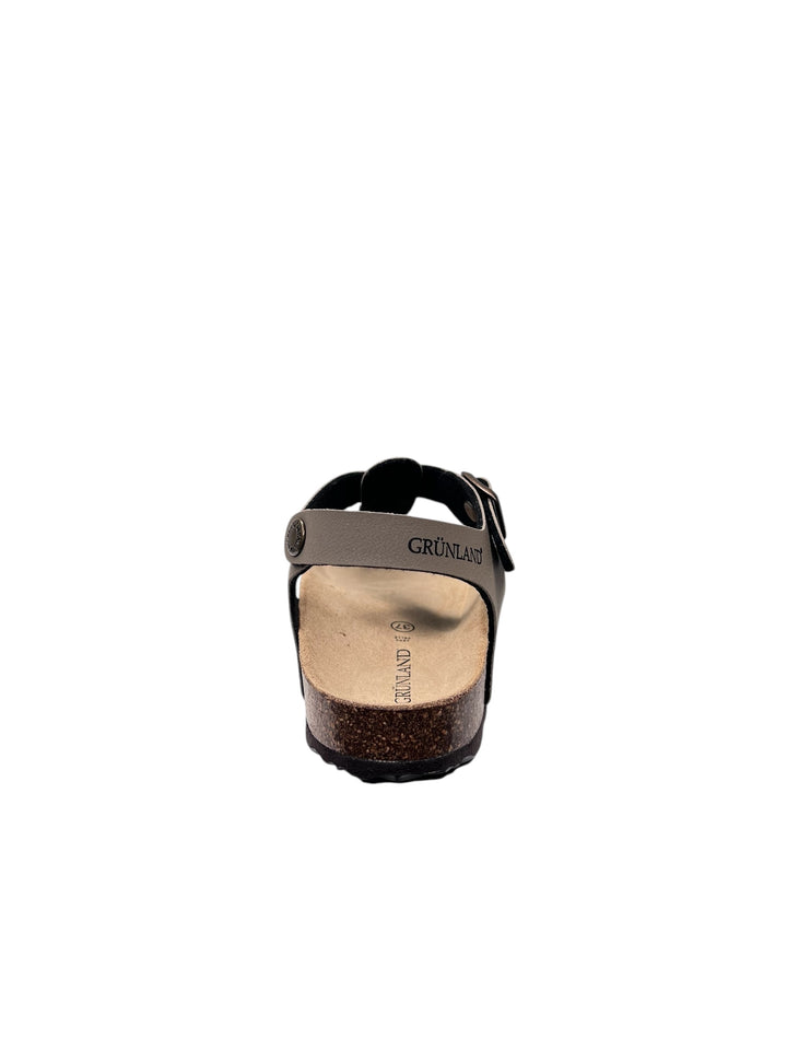 grunland sandalo infradito donna tortora