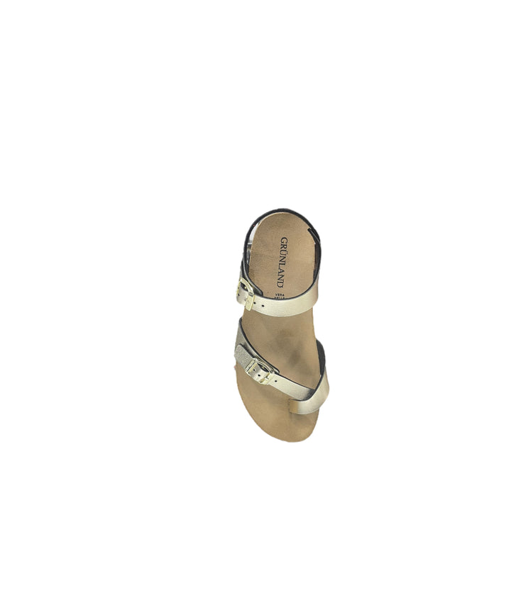 sandali infrapollice donna grunland sb0976 champagne