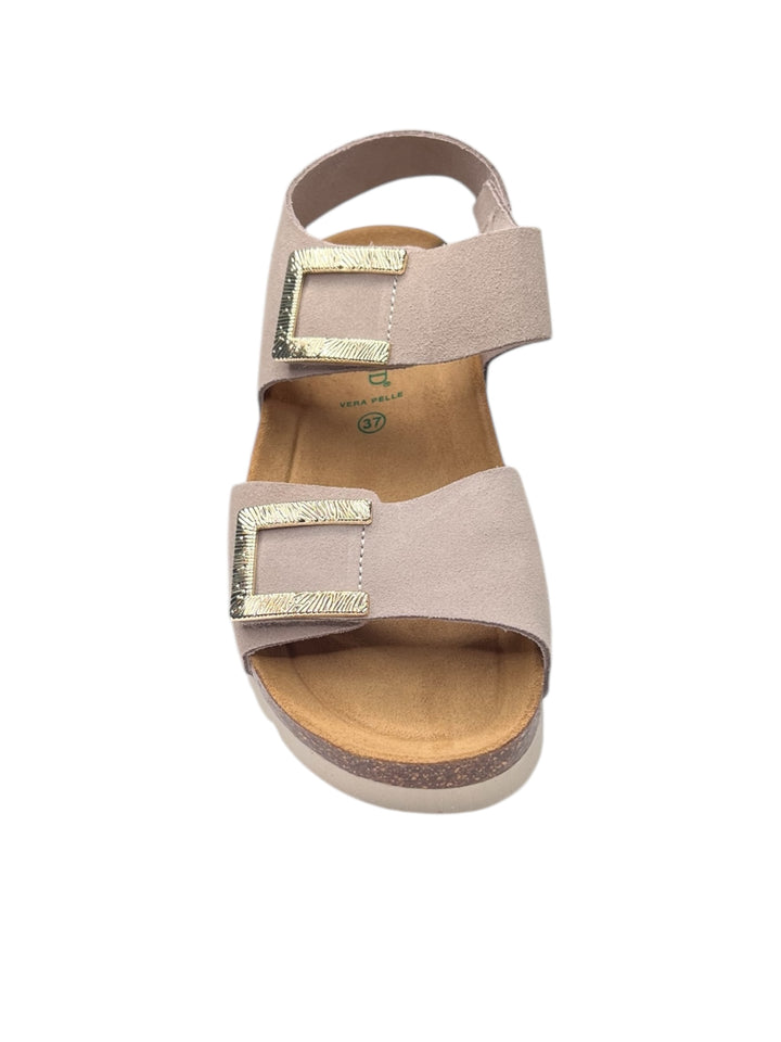 grunland sandali donna  beige