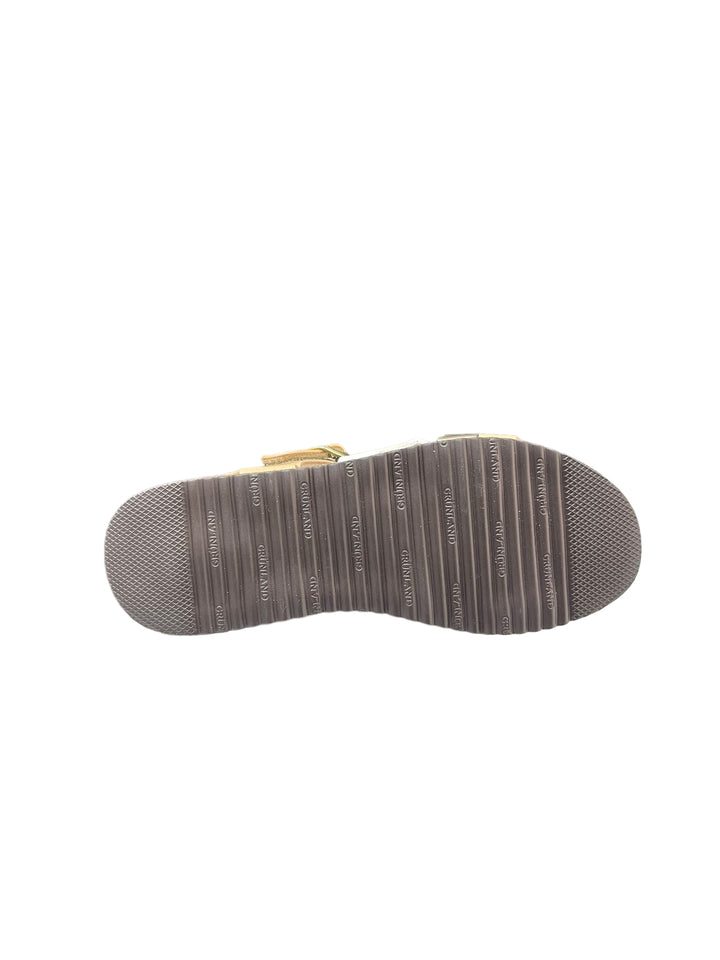 sandali donna pelle grunland sb2046 terra multi