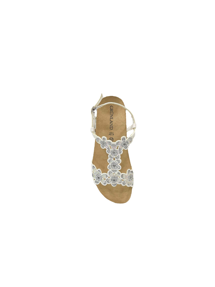 sandali donna grunland art. sb2085 bianco