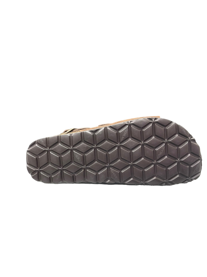 sandali uomo pelle grunland art. sb3003 marrone