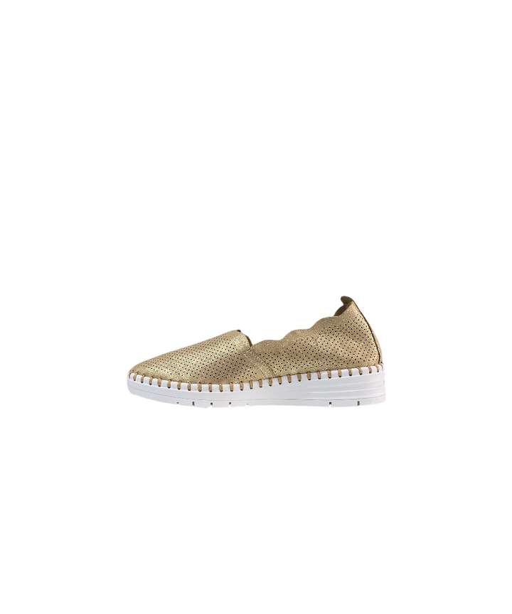 scarpe donna pelle grunland art. sc2559-f6 platino