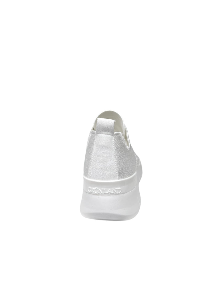 grunland sneakers donna  bianco