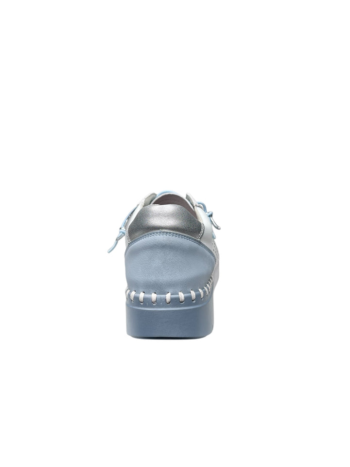 grunland sneakers donna  bianco-jeans