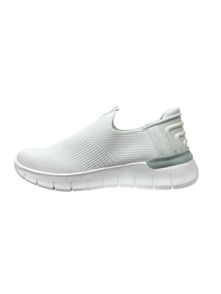 sneakers slip-on donna tessuto elasticizzato grunland sace art.sc5598 BIANCO
