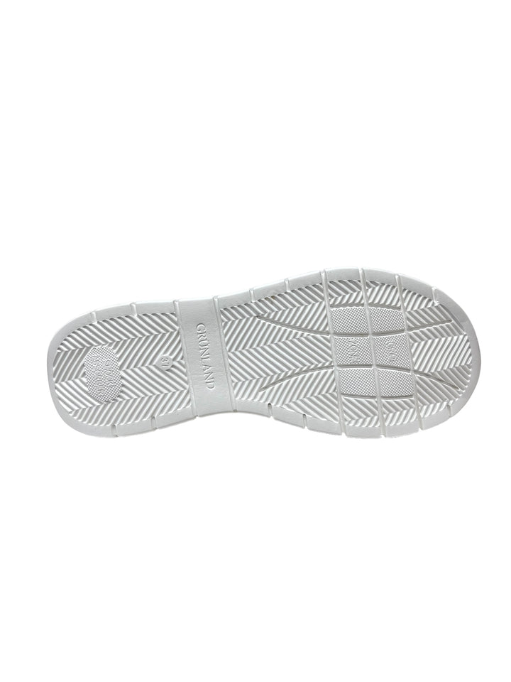 sneakers slip-on donna tessuto elasticizzato grunland sace art.sc5598 BIANCO