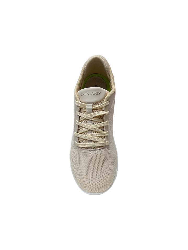 sneakers donna tessuto elasticizzato grunland sace art.sc5905 BEIGE