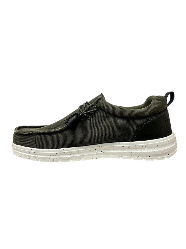 sneakers uomo tessuto grunland stor art.sc5930bosco