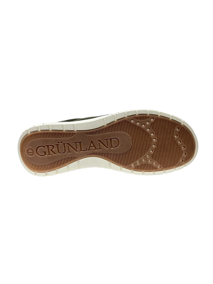 sneakers uomo tessuto grunland stor art.sc5930bosco
