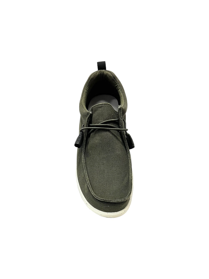sneakers uomo tessuto grunland stor art.sc5930bosco