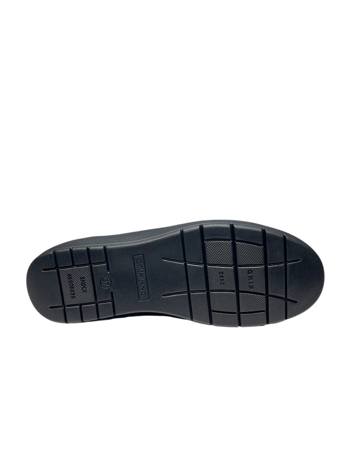 slip-on donna pelle nero
