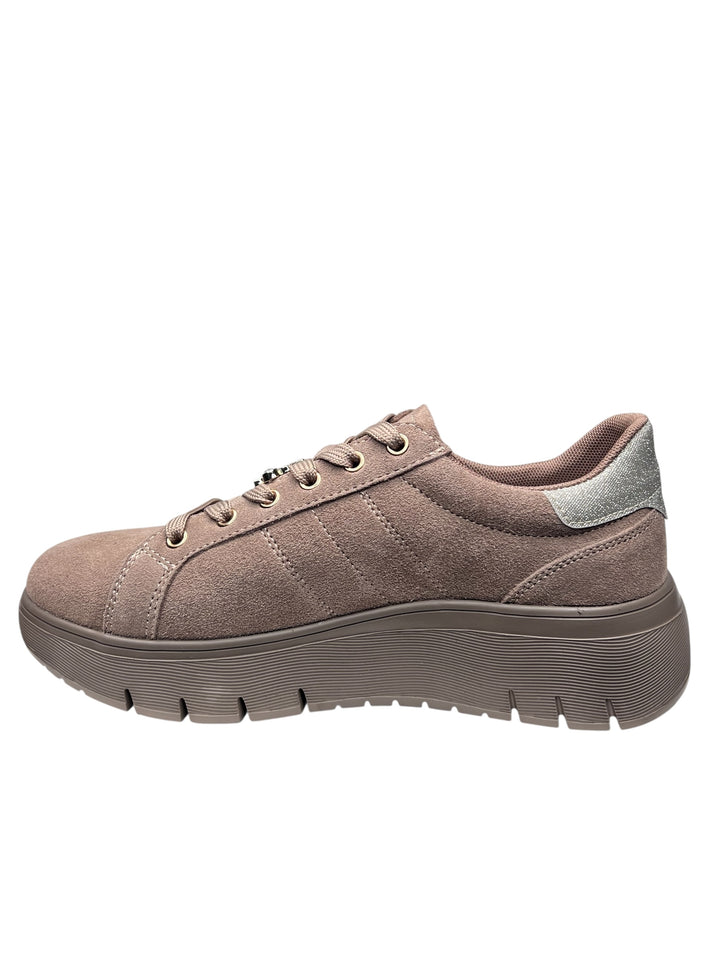sneaker donna taupe
