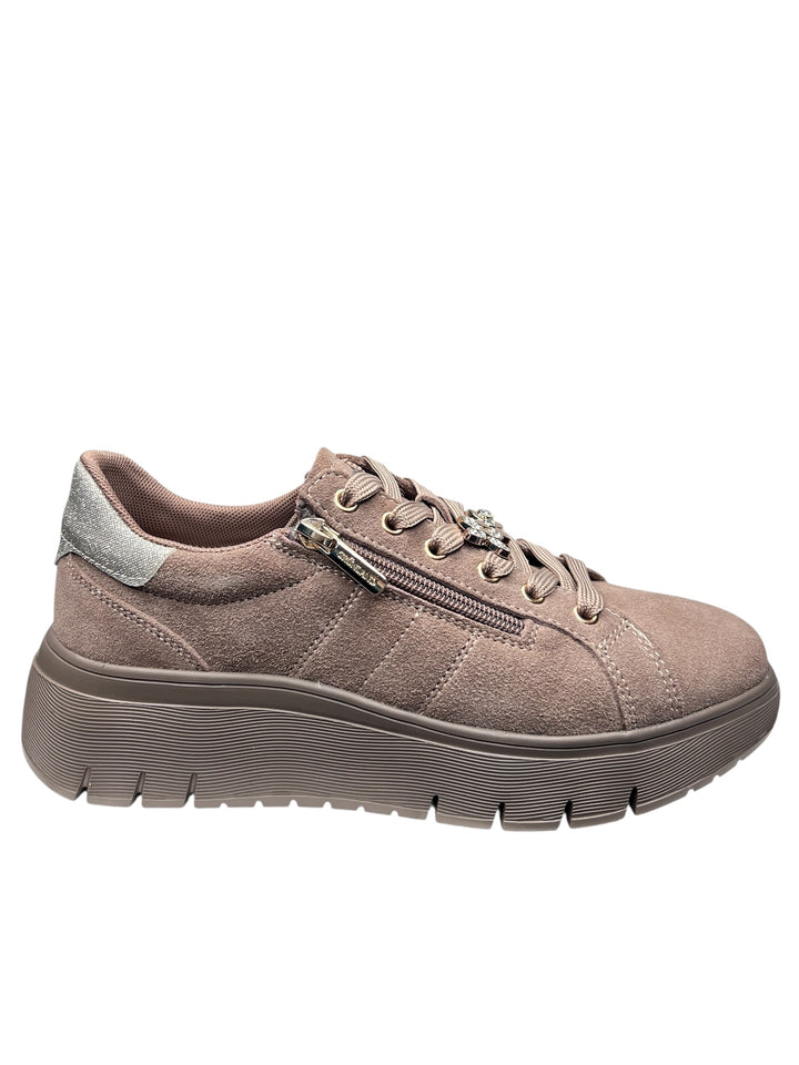 sneaker donna taupe