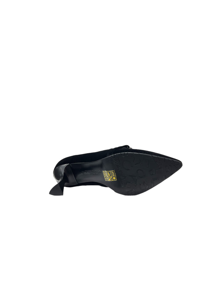 décolleté donna velluto camilla toscablu art. sf2334s132c99 nero