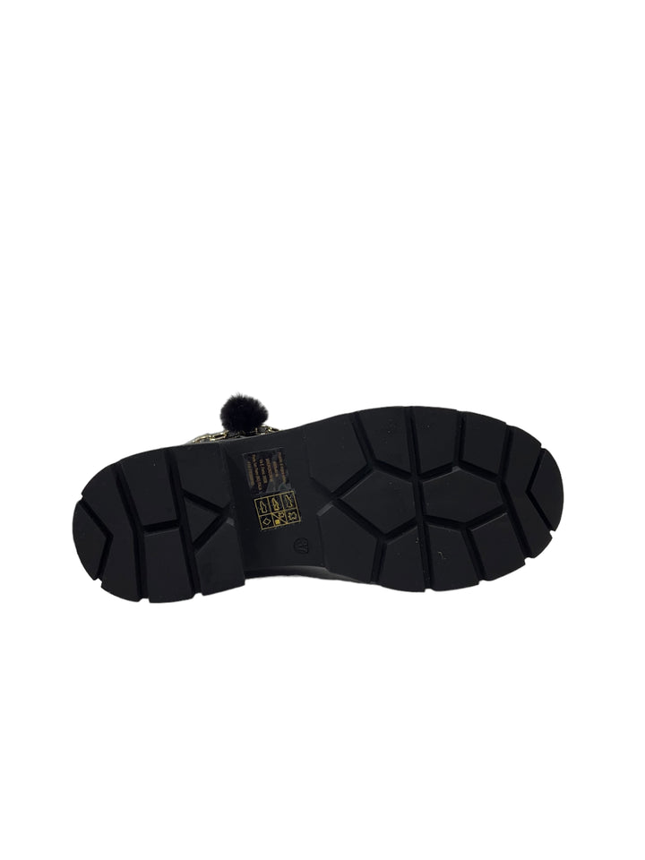 stivaletto biker donna pelle toscablu art.sf2353s324c99 nero