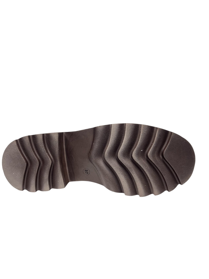 stivaletto donna pelle testa di moro