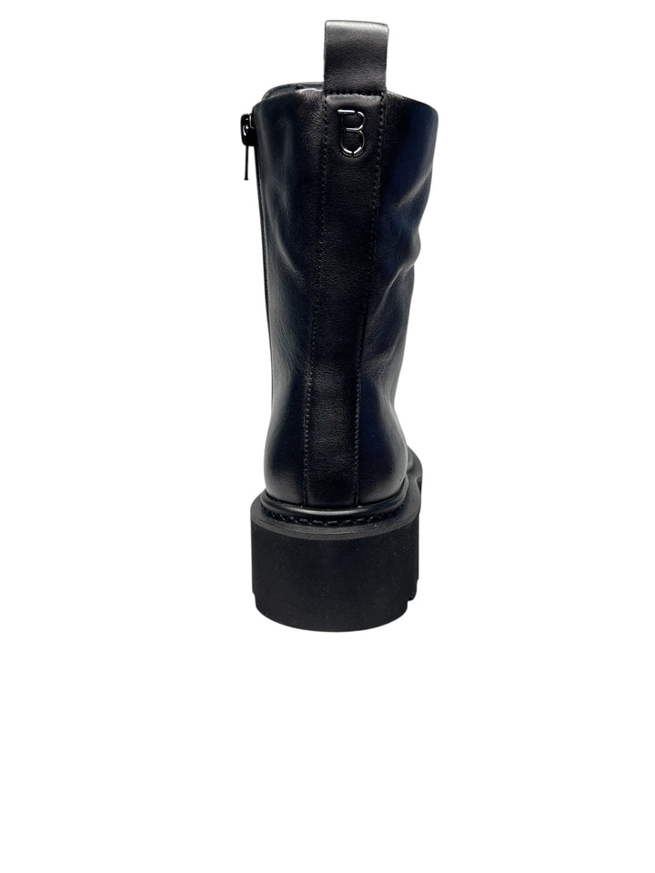 anfibio corto donna pelle nero