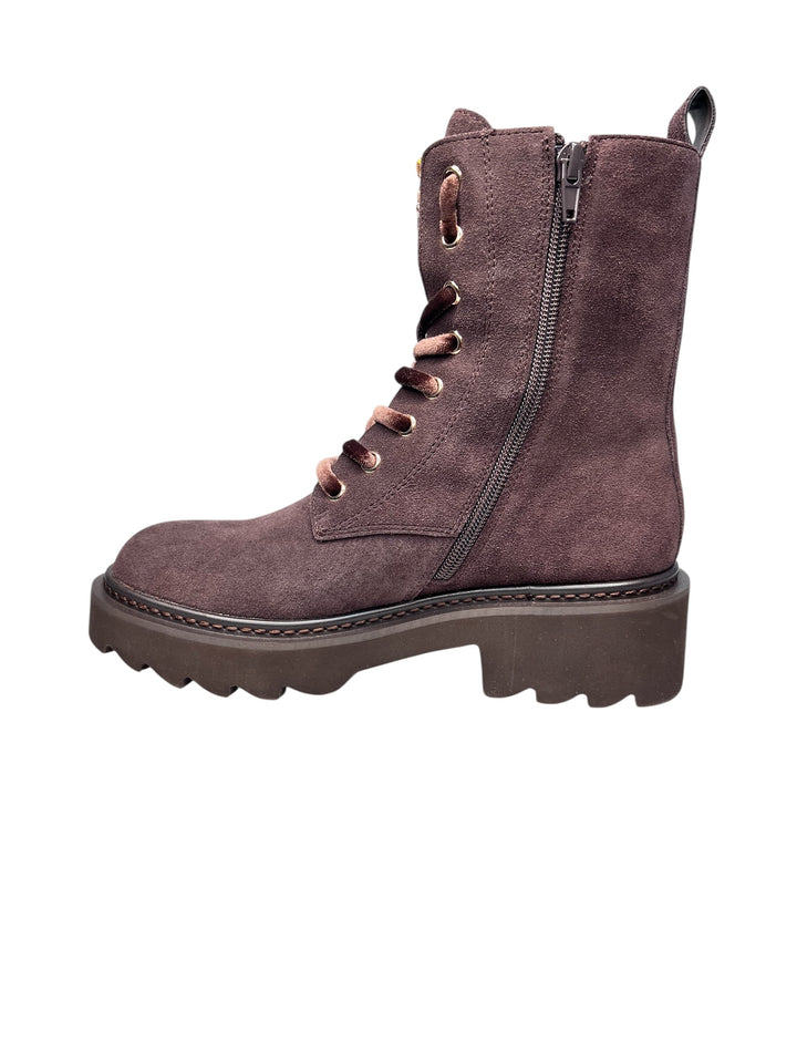 anfibio corto donna pelle testa di moro