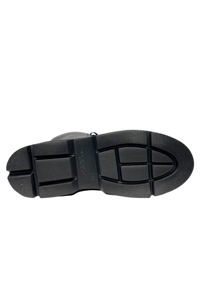 anfibio corto donna pelle nero