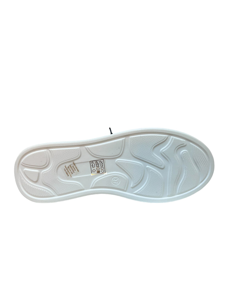 sneakers donna pelle toscablu art. ss2402s013c00a bianco-nero