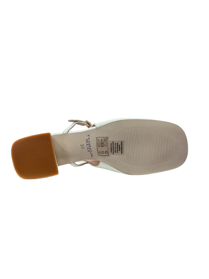 slingback donna pelle toscablu art.ss2427s236cix latte